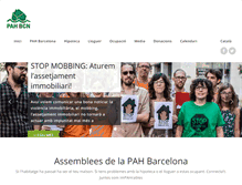 Tablet Screenshot of pahbarcelona.org